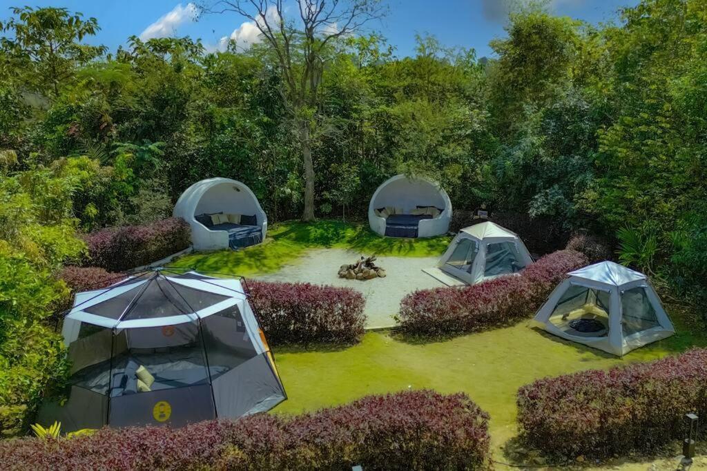 Dome Villas By Jade - Blue Bangalore Bagian luar foto